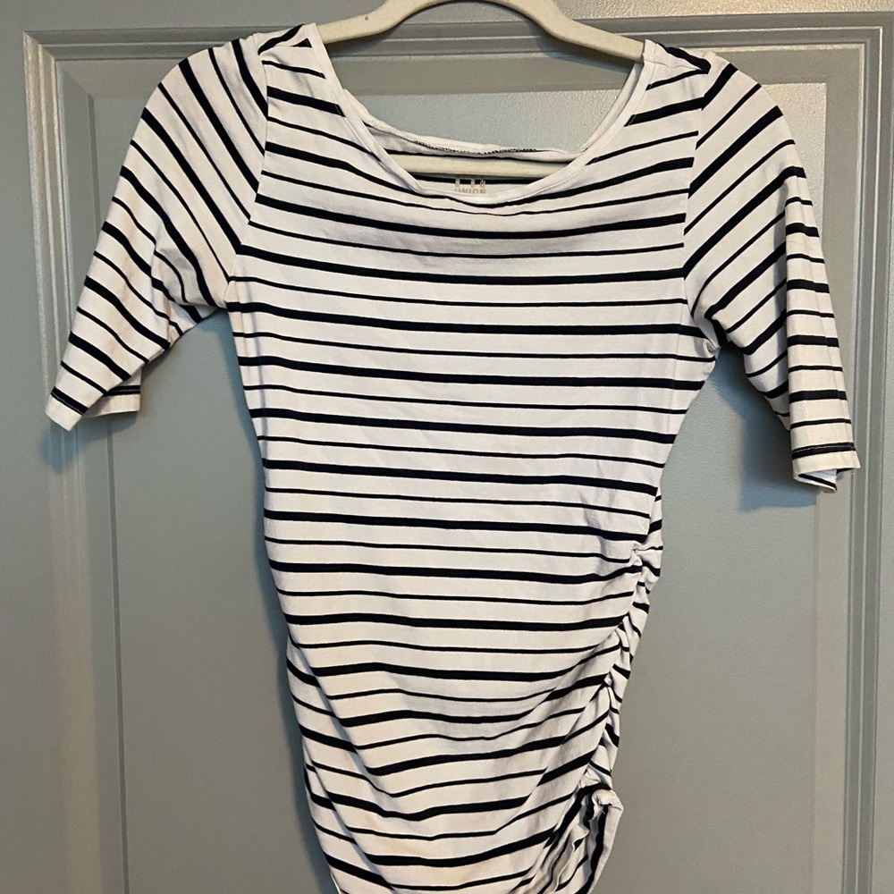 Nordstrom. Nautical fitted top. Size Small